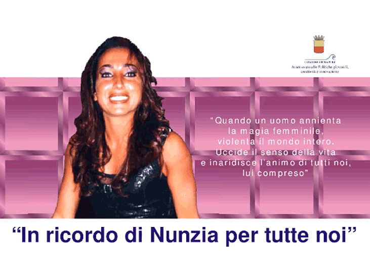 In ricordo di Nunzia: il servizio della web tv del Comune di Napoli