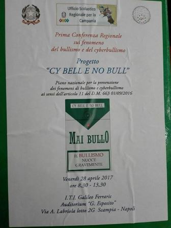 Associazione Dream Team – Donne in Rete per la Ri-Vitalizzazione Urbana: Cy Bell e No Bull: si parla di bullismo a Scampia