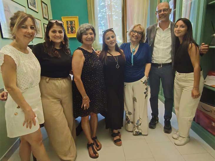 Pasquale Longobardi visita l’Associazione Dream Team
