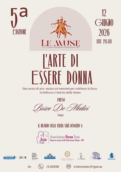 Locandina della V edizione "L'Arte di essere Donna"